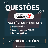 Imagem do produto Apostila + 1500 Questões VUNESP de 2024