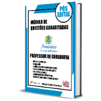 Imagem do produto MÓDULO DE QUESTÕES GABARITADAS: PROFESSOR DE GEOGRAFIA, SEE PE 2022 PÓS EDITAL