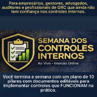 Imagem do produto Imersão "Semana dos Controles Internos" (Imersão Ao Vivo no Zoom)