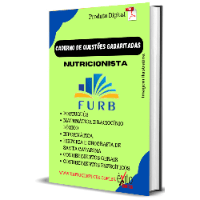Imagem do produto CADERNO DE QUESTÕES GABARITADAS: NUTRICIONISTA, FURB 2023