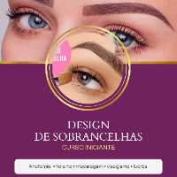 Imagem do produto Curso online design de sobrancelhas