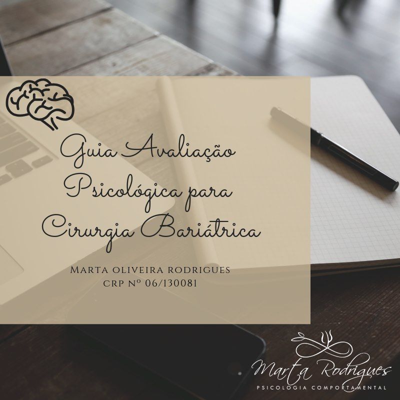 Imagem do produto Guia Avaliação Psicológica para Cirurgia Bariátrica