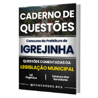 Imagem do produto Caderno de Questões da Legislação Municipal de IGREJINHA