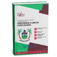 Imagem do curso CADERNO DE QUESTÕES GABARITADAS: PROFESSOR II LÍNGUA PORTUGUESA, IGEDUC. JAPARATINGA-AL