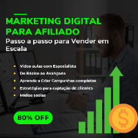 Imagem do curso CURSO INTENSIVO DE MARKETING DIGITAL PARA AFILIADO - Passo a passo para Vender em Escala [80% OFF]