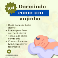 Imagem do produto Dormindo como um Anjinho: O Guia Definitivo para Fazer seu Bebê Dormir