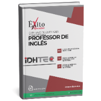 Imagem do produto CADERNO DE QUESTÕES GABARITADAS: PROFESSOR DE INGLÊS, IDHTEC