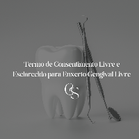Imagem do produto Termo de Consentimento Livre, Informado e Esclarecido para Cirurgia para Enxerto Gengival Livre