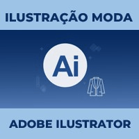 Imagem do produto Ilustração de Moda com Adobe Illustrator - Iniciante + Bônus