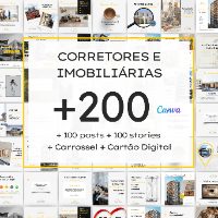 Imagem do produto Plataforma de Artes Modernas para Corretor e Imobiliária em Canva