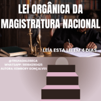 Imagem do produto Trilha da Lei Seca COM Material da Lei Orgânica da Magistratura Nacional