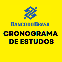 Imagem do produto Cronograma de estudos Banco do Brasil (agente comercial)