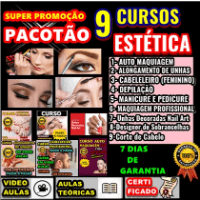 Imagem do produto Pacotão Master  De 9 Cursos Profissionais De Estética 1.2