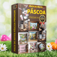 Imagem do curso Pack de Artes para Sublimação e Estamparia "Páscoa Premium Quality" + Bônus Exclusivos!