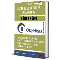 Imagem do produto CADERNO DE QUESTÕES GABARITADAS: BÁSICO MÉDIO OBJETIVA
