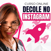 Imagem do curso Decole no Instagram