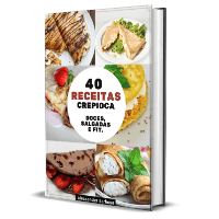 Imagem do produto 40 RECEITAS DE CREPIOCA DOCES ,SALGADAS E FITNESS