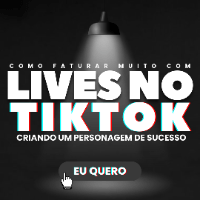 Imagem do produto Como Faturar com Lives no TikTok Criando um Personagem de Sucesso