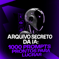 Imagem do produto Arquivo Secreto da IA: 1000 Prompts Prontos para Lucrar