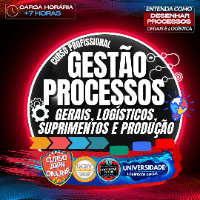 Imagem do curso GESTÃO PROCESSOS GERAIS, LOGÍSTICOS, SUPRIMENTOS E PRODUÇÃO