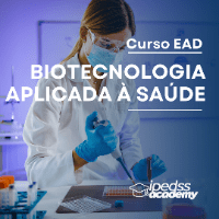 Imagem do curso Curso EAD - Formação Continuada em  Biotecnologia Aplicada à Saúde - Certificado 340 horas