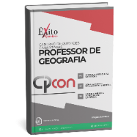 Imagem do produto CADERNO DE QUESTÕES GABARITADAS: PROFESSOR DE GEOGRAFIA CPCON