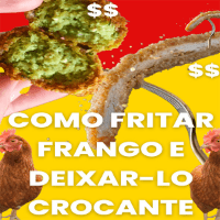 Imagem do produto COMO FRITAR FRANGO E DEIXAR-LO CROCANTE (24 receitas)