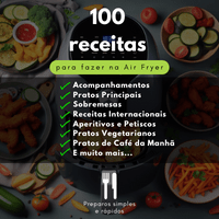 Imagem do produto Receitas para fazer na Air Fryer