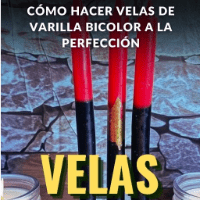 Imagem do produto Guía Completa: Cómo Hacer Velas de Varilla Bicolor a la Perfección (Em Espanhol)