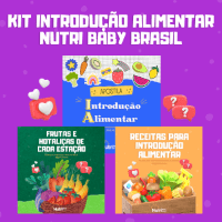 Imagem do produto KIT E-BOOKS INTRODUÇÃO ALIMENTAR NUTRI BABY BRASIL