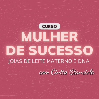Imagem do produto Mulher de Sucesso - Jóias de Leite Materno e DNA