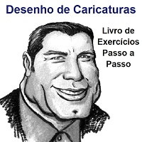 Imagem do produto Desenho de Caricaturas - Livro de Exercícios Passo a Passo