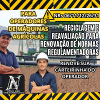 Imagem do curso Reciclagem e reavaliação para renovação de NORMAS REGULAMENTADORAS