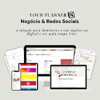 Imagem do produto YOUR Planner - Negócio e Redes Sociais