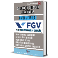 Imagem do produto CADERNO DE QUESTÕES GABARITADAS : ENFERMEIRO(A) CANAÃ DOS CARAJÁS FGV