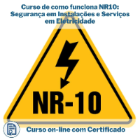Imagem do produto Curso de como funciona NR10: Segurança em Instalações e Serviços em Eletricidade