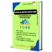 Imagem do produto CADERNO DE QUESTÕES GABARITADAS: PROFESSOR DE PORTUGUÊS, FURB 2023