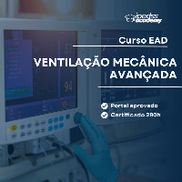 Imagem do curso Atualização Avançada - VENTILAÇÃO MECÂNICA: Parâmetros e Modalidades Avançadas - 2023 - 100% online [50% OFF]
