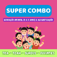 Imagem do curso SUPER COMBO DE + 1000 PÁGINAS: EDUCAÇÃO INFANTIL E ALFABETIZAÇÃO!