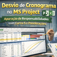 Imagem do curso Desvio de Cronograma no MS Project