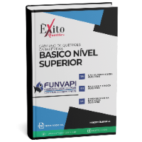 Imagem do produto CADERNO DE QUESTÕES GABARITADAS: BÁSICO NÍVEL SUPERIOR FUNVAPI