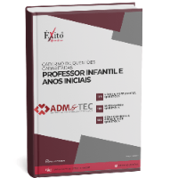 Imagem do produto CADERNO DE QUESTÕES GABARITADAS: PROFESSOR INFANTIL E ANOS INICIAIS, ADM&TEC