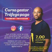 Imagem do curso Curso Gestor de tráfego Pago (Facebook e Instagram)