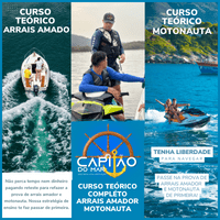 Imagem do produto Capitão do Mar - Curso Teórico completo de Arrais Amador e Motonauta