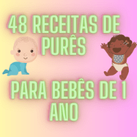 Imagem do produto 48 Receitas de Purês Saudáveis e Nutritivas para Bebês de 1 Ano