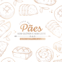 Imagem do produto Curso de pães sem glúten e sem leite