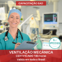 Imagem do produto CURSO DE CAPACITAÇÃO EM VENTILAÇÃO MECÂNICA - CERTIFICADO 220 HORAS