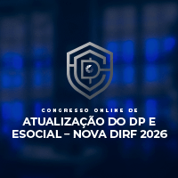 Imagem do curso Congresso Online de Atualização do DP e eSocial – Nova DIRF 2026 [19 à 22 de Janeiro] - PPT
