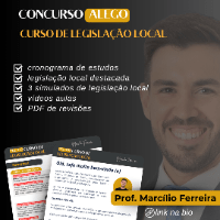 Imagem do produto Curso de legislação local para ALEGO