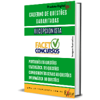 Imagem do curso CADERNO DE QUESTÕES GABARITADAS: RECEPCIONISTA FACET